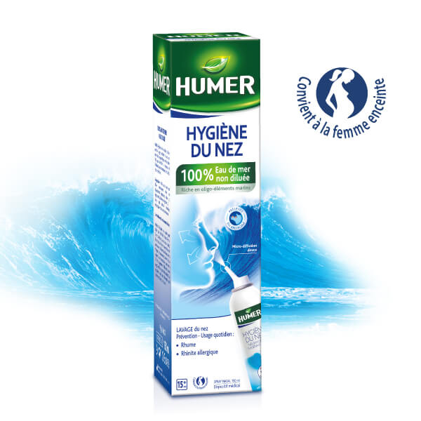 Humer Hygiène du nez : spray nasal naturel pour une hygiène quotidienne du nez Humer Hygiène du nez : spray nasal naturel pour une hygiène quotidienne du nez